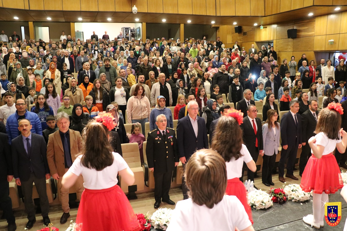 23.04.2023 tarihinde yapılan Ulusal Egemenlik ve Çocuk Bayramı töreni