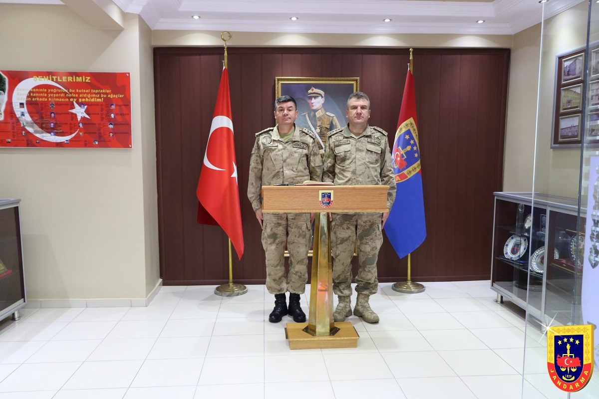 16.12.2021 tarihinde Erzurum İl J.K. J.Albay İlker ŞİMŞEK'in Ziyaret Edilmesi