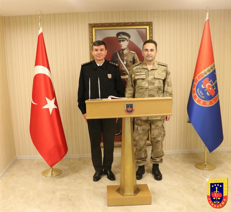 15.10.2021 tarihinde Trabzon İl.J.K. J.Albay Adem ŞEN'in Ziyaret Edilmesi